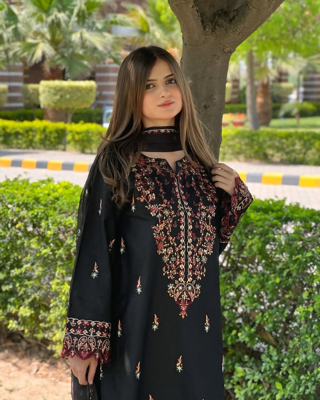 PARSA Embroidered 3 pc set