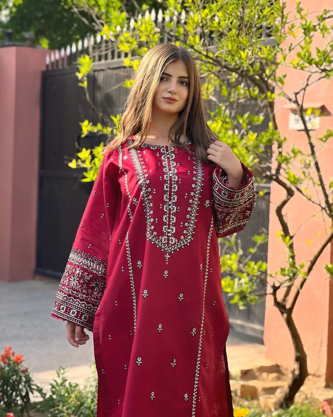 ROOHI Embroidered Co Ords