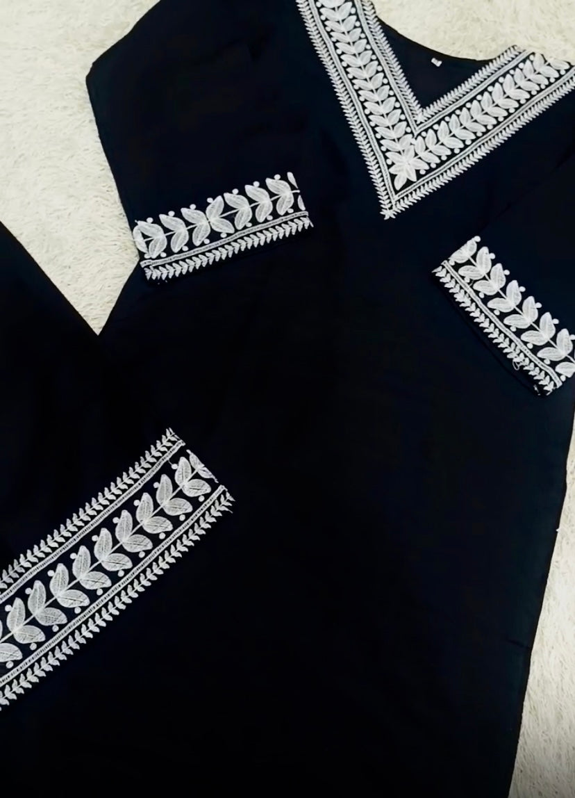 2 pc - WARDA Embroidered Co Ords